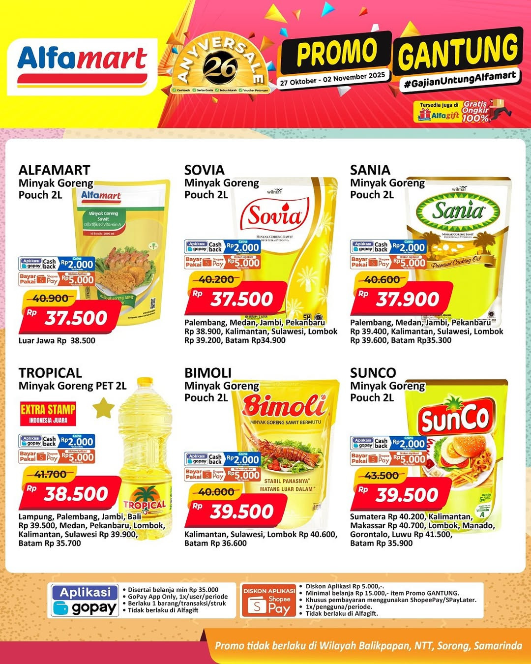 Promo Alfamart Gantung JSM 27 Oktober - 2 November 2025 - Image 1