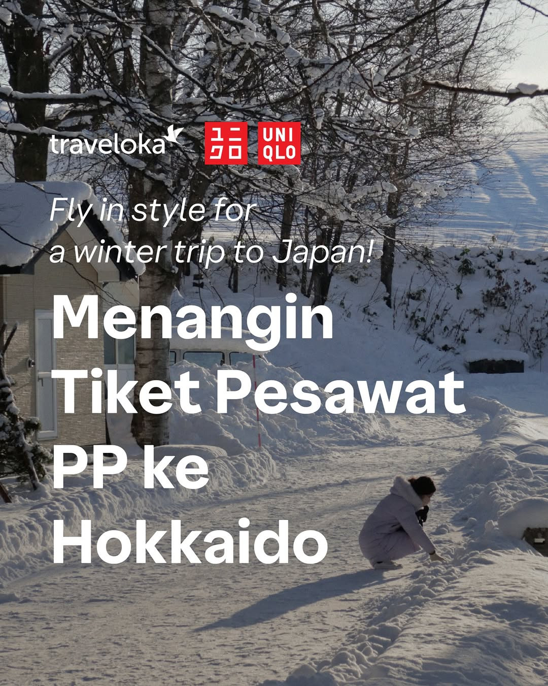 Traveloka x Uniqlo Menangkan Tiket PP ke Hokkaido - Image 1