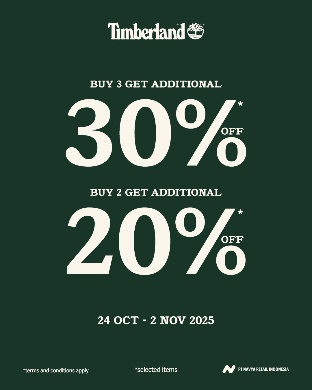 Promo Timberland Diskon s/d 30% - Image 2