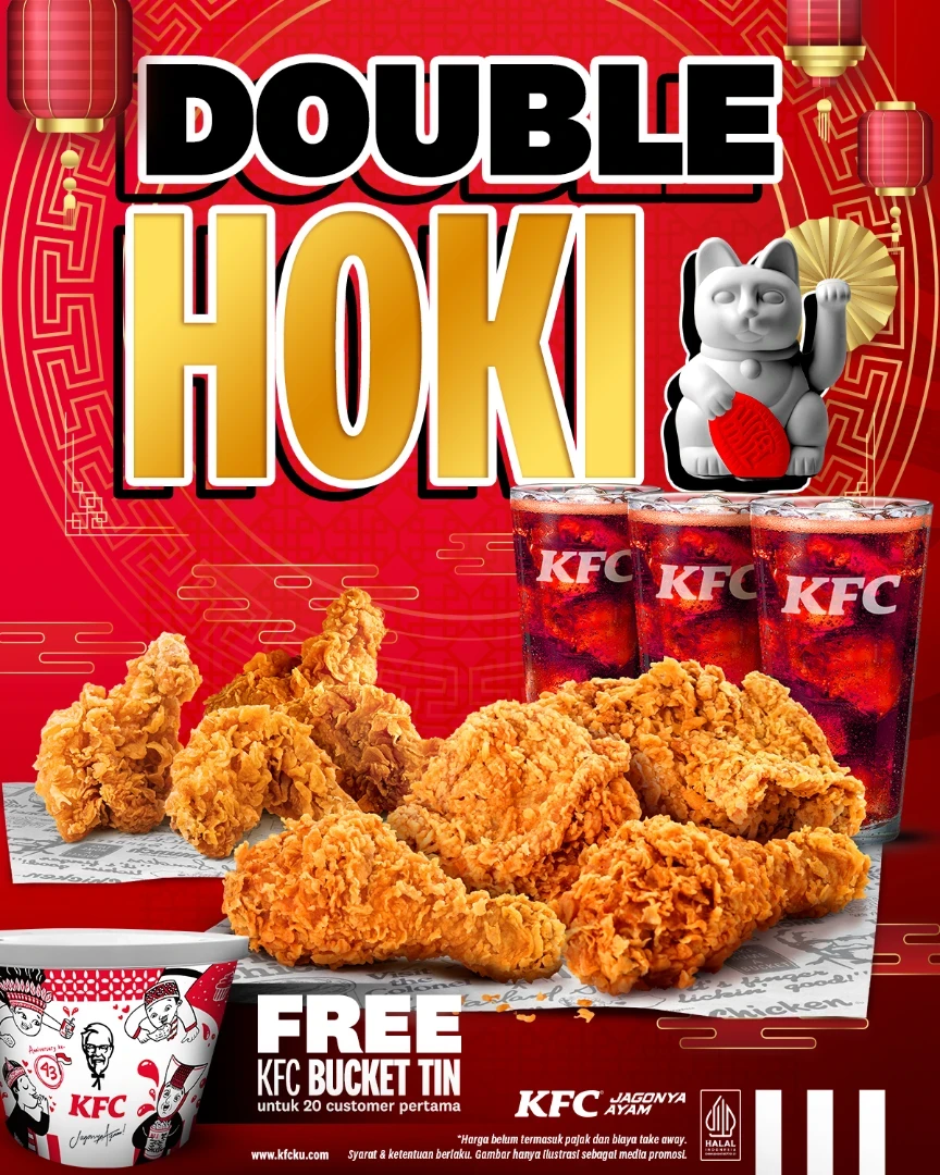 Promo KFC Kombo Double Hoki Rp 80.000 - Image 2