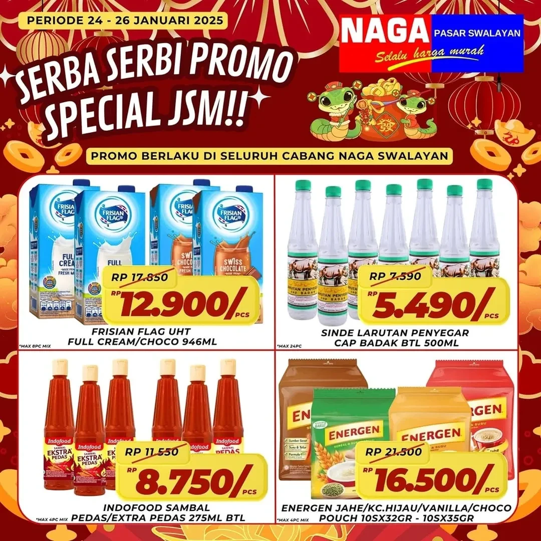 Promo Naga Swalayan JSM Periode 24 - 26 Januari 2025 - Image 2