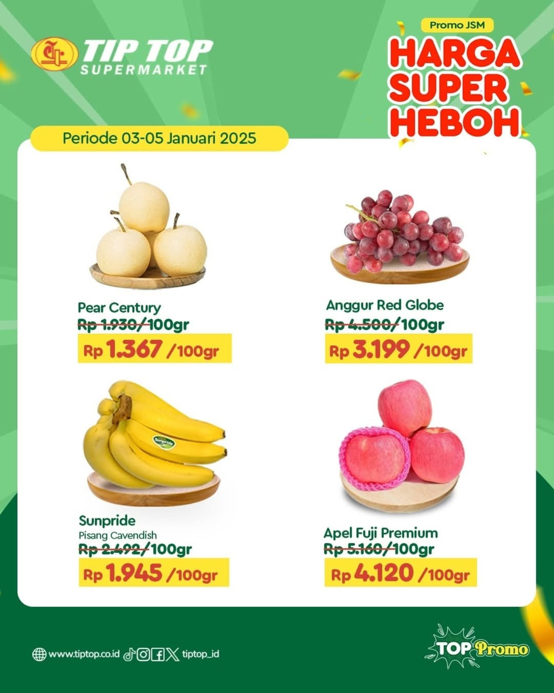 Promo Tip Top JSM Harga Super Heboh  3 - 5 Januari 2025 - Image 2