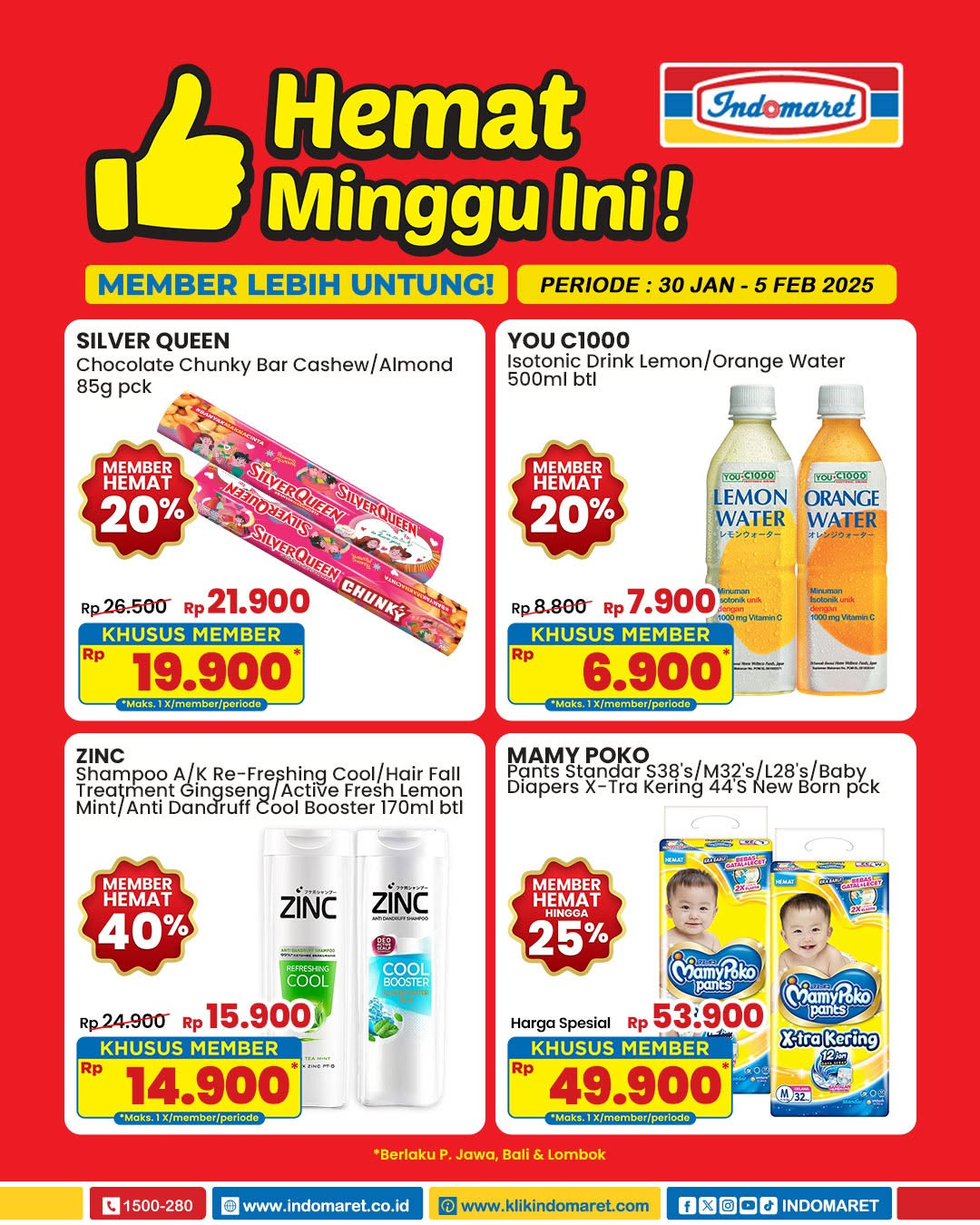 Promo Indomaret Hemat Minggu Ini Periode 30 Januari - 5 Februari 2025 - Image 1