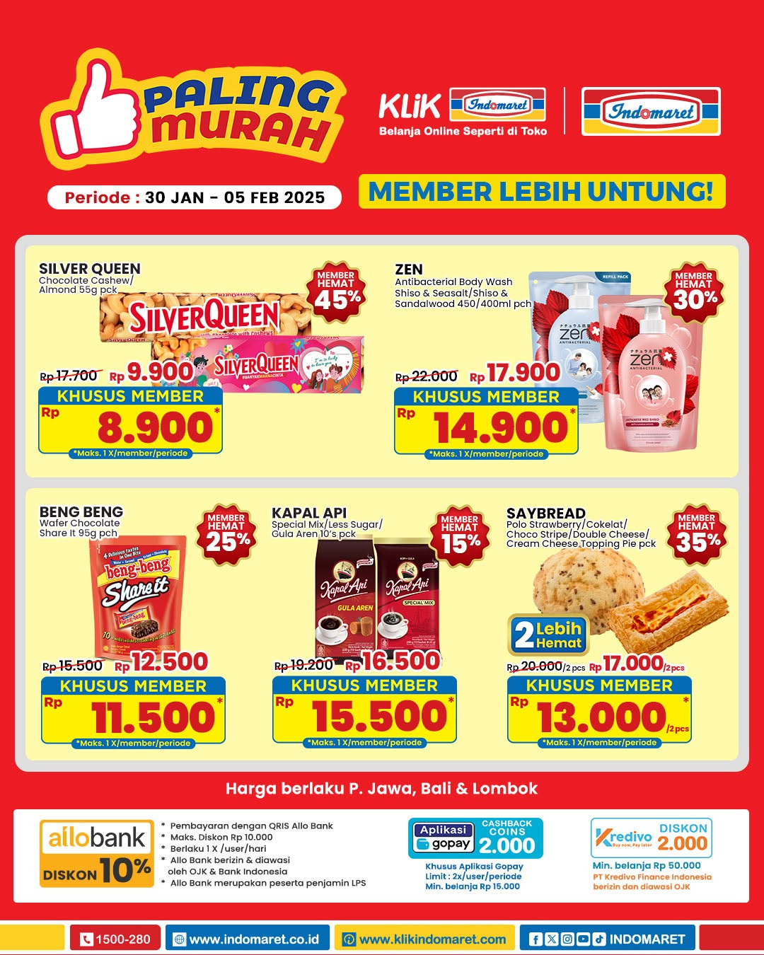 Promo Indomaret Paling Murah Periode 30 Januari- 5 Februari 2025 - Image 1