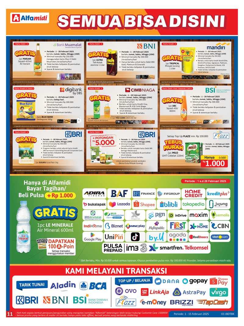 Katalog Promo Alfamidi Periode 1 - 15 Februari 2025 - Image 12