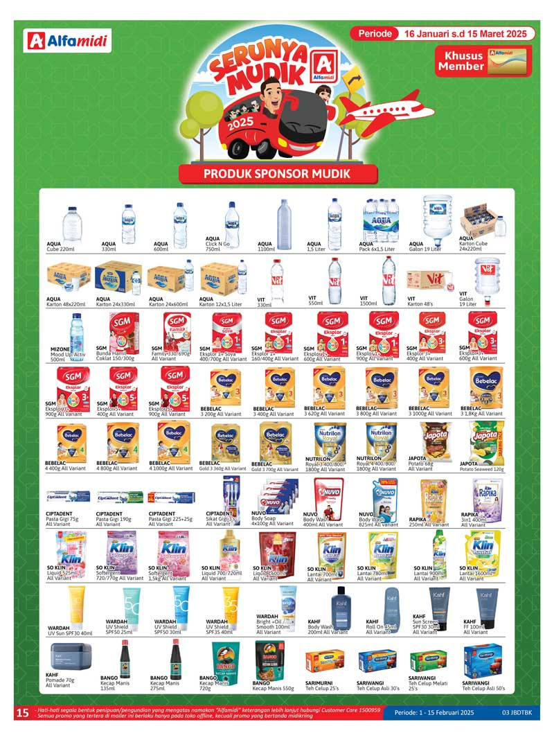 Katalog Promo Alfamidi Periode 1 - 15 Februari 2025 - Image 16