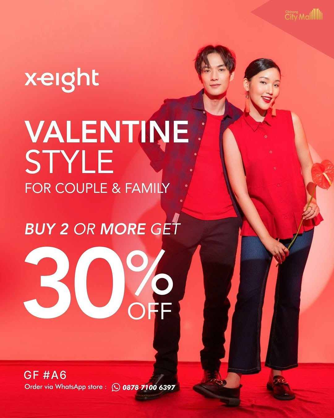 Promo X Eight Valentine Style Beli 2 Item Atau Lebih Diskon 30% - Image 2