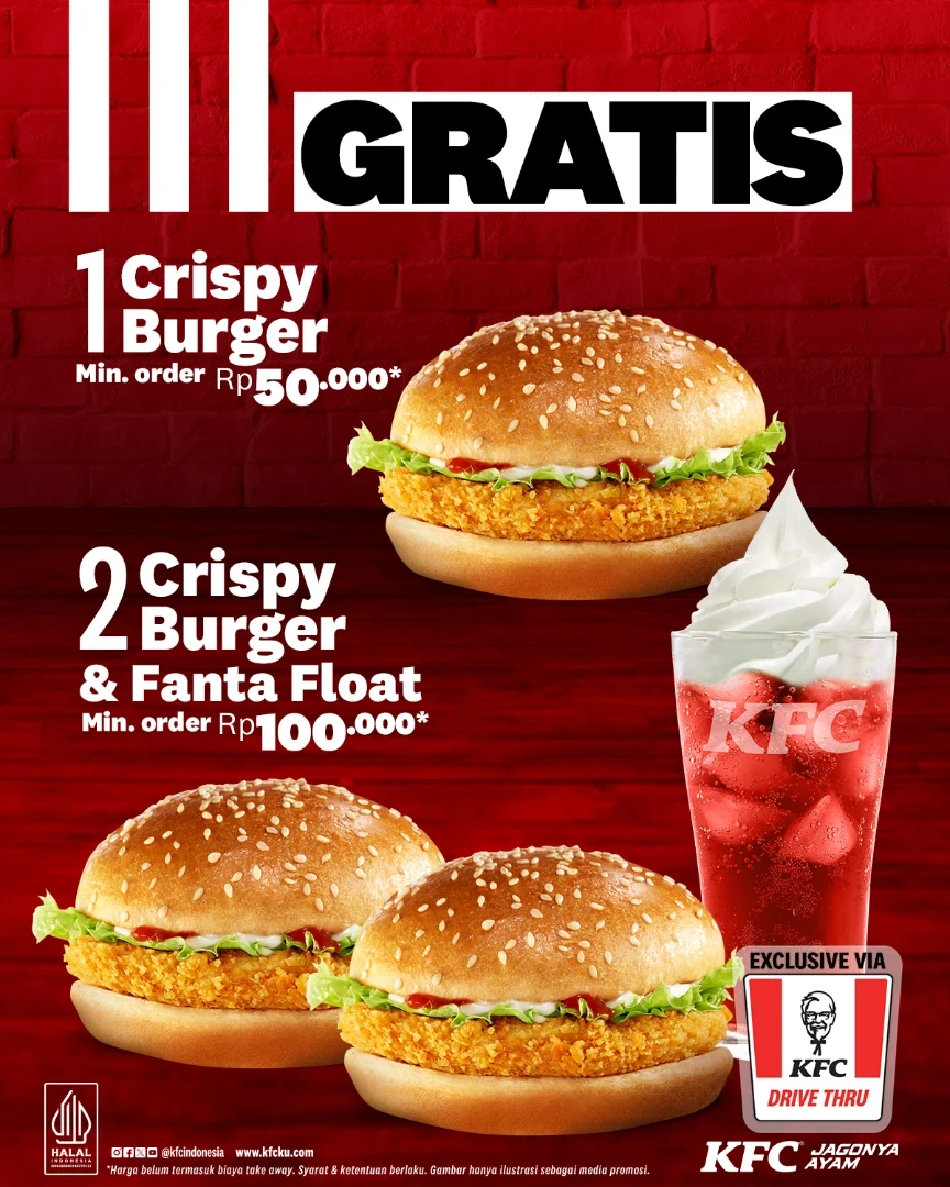 Promo KFC Drive Thru Bonus GRATIS - Image 1