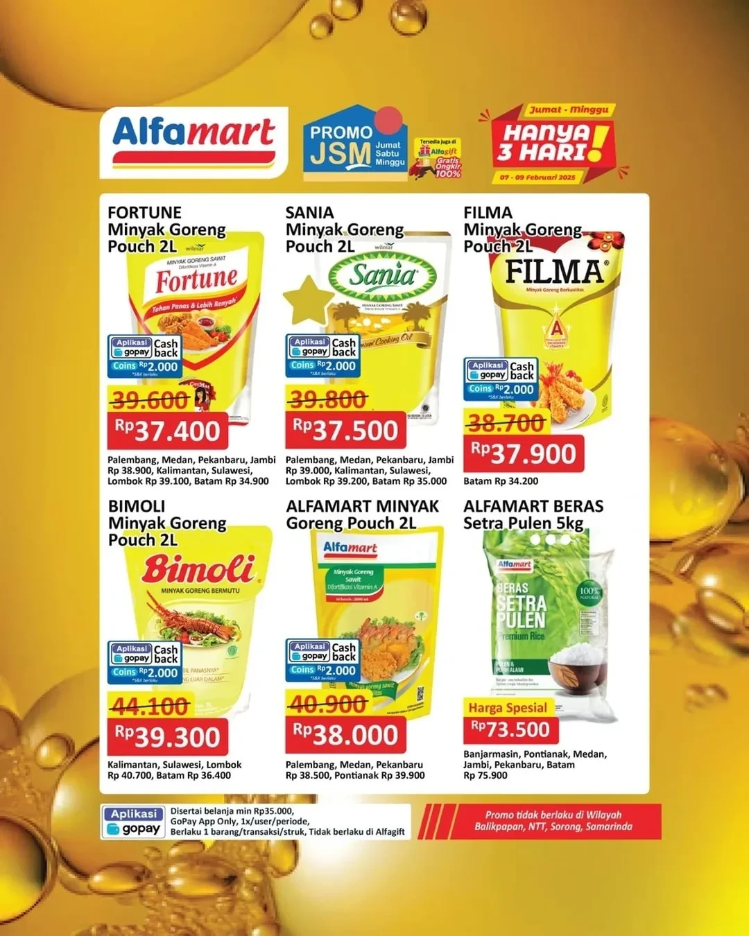 Promo Alfamart JSM Weekend Periode 7 - 9 Februari 2025 - Image 1