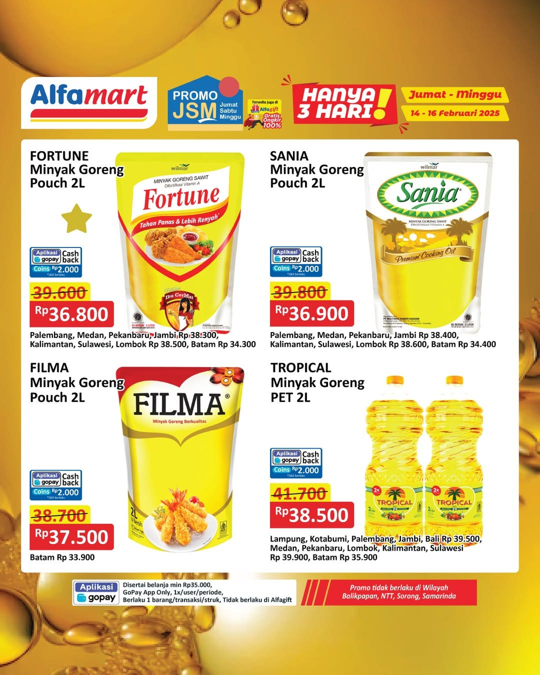 Promo Alfamart JSM Weekend Periode 14 - 16 Februari 2025 - Image 1
