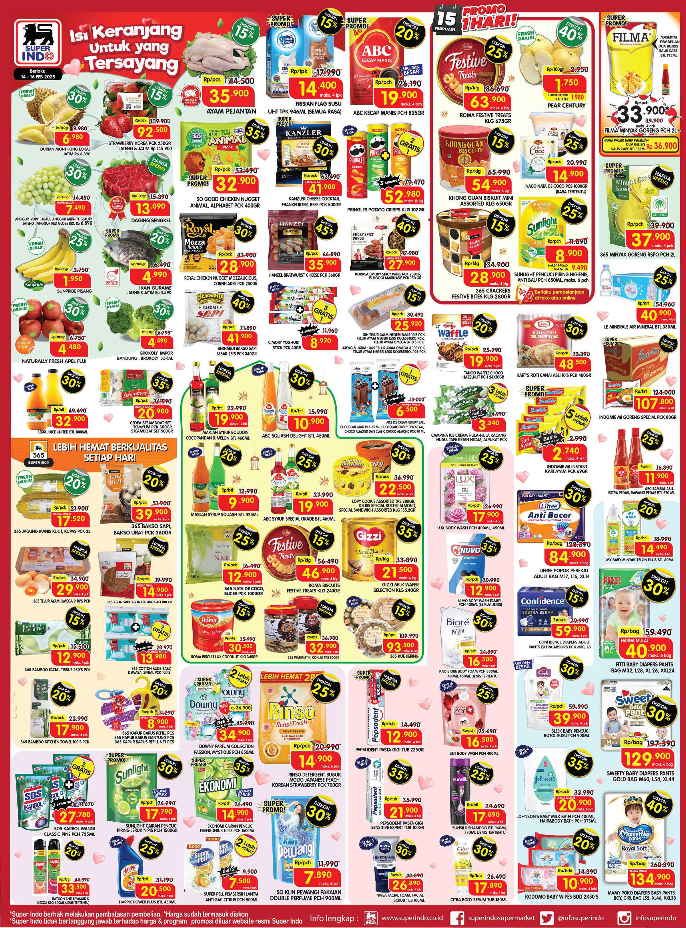 Promo Superindo JSM Periode 14 - 16 Februari 2025 - Image 1