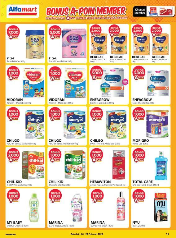 Katalog Promo Alfamart Periode 16 - 28 Februari 2025 - Image 30