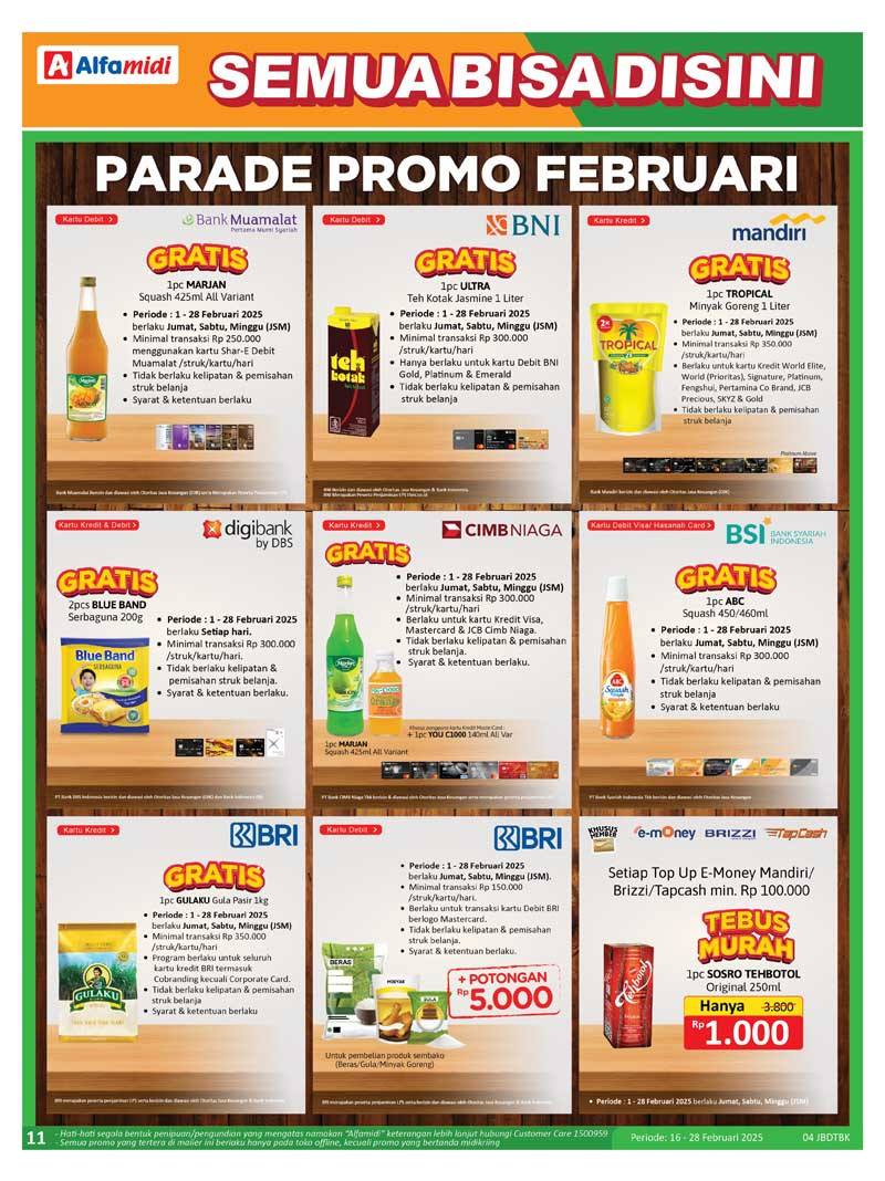 Katalog Promo Alfamidi Periode 16 - 28 Februari 2025 - Image 12