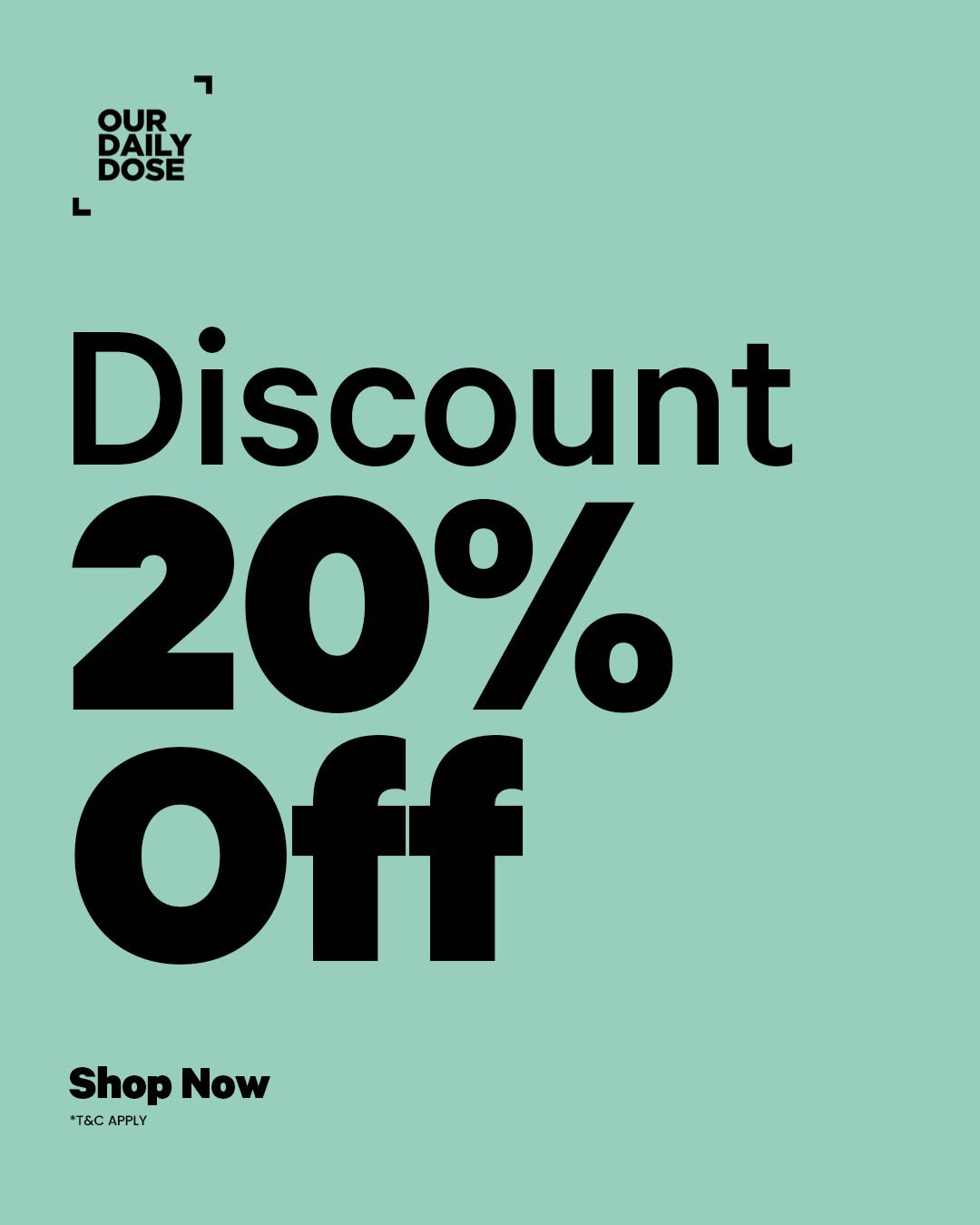 Promo Our Daily Dose Diskon 20% - Image 2