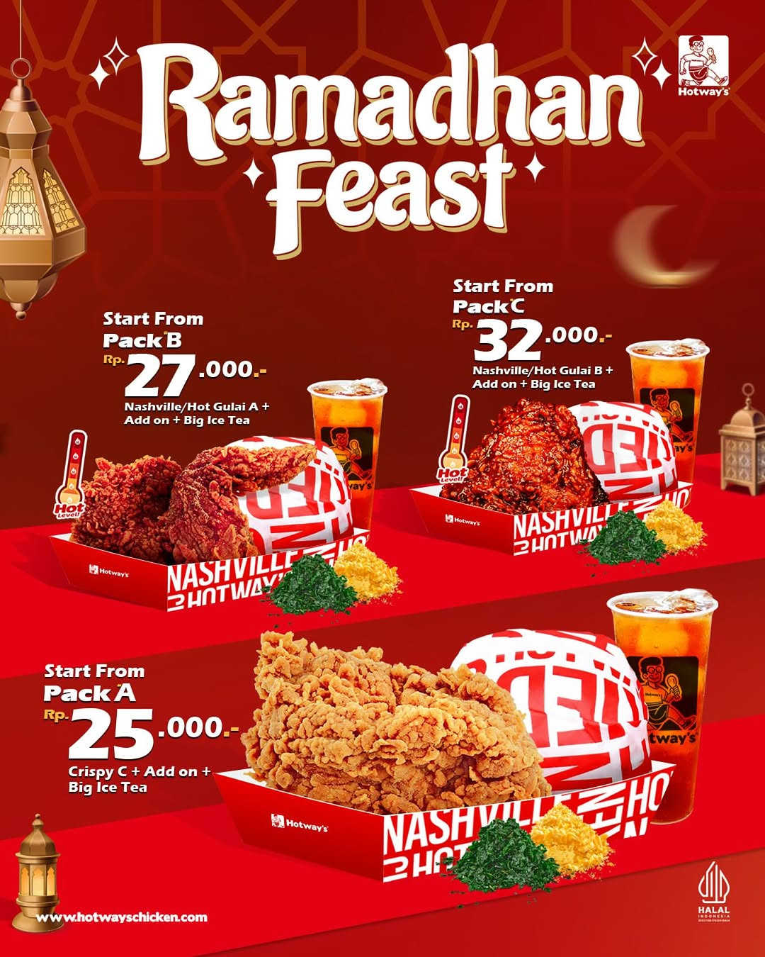 Promo Hotway Chicken Ramadhan Feast Mulai Dari Rp 25.000 - Image 1