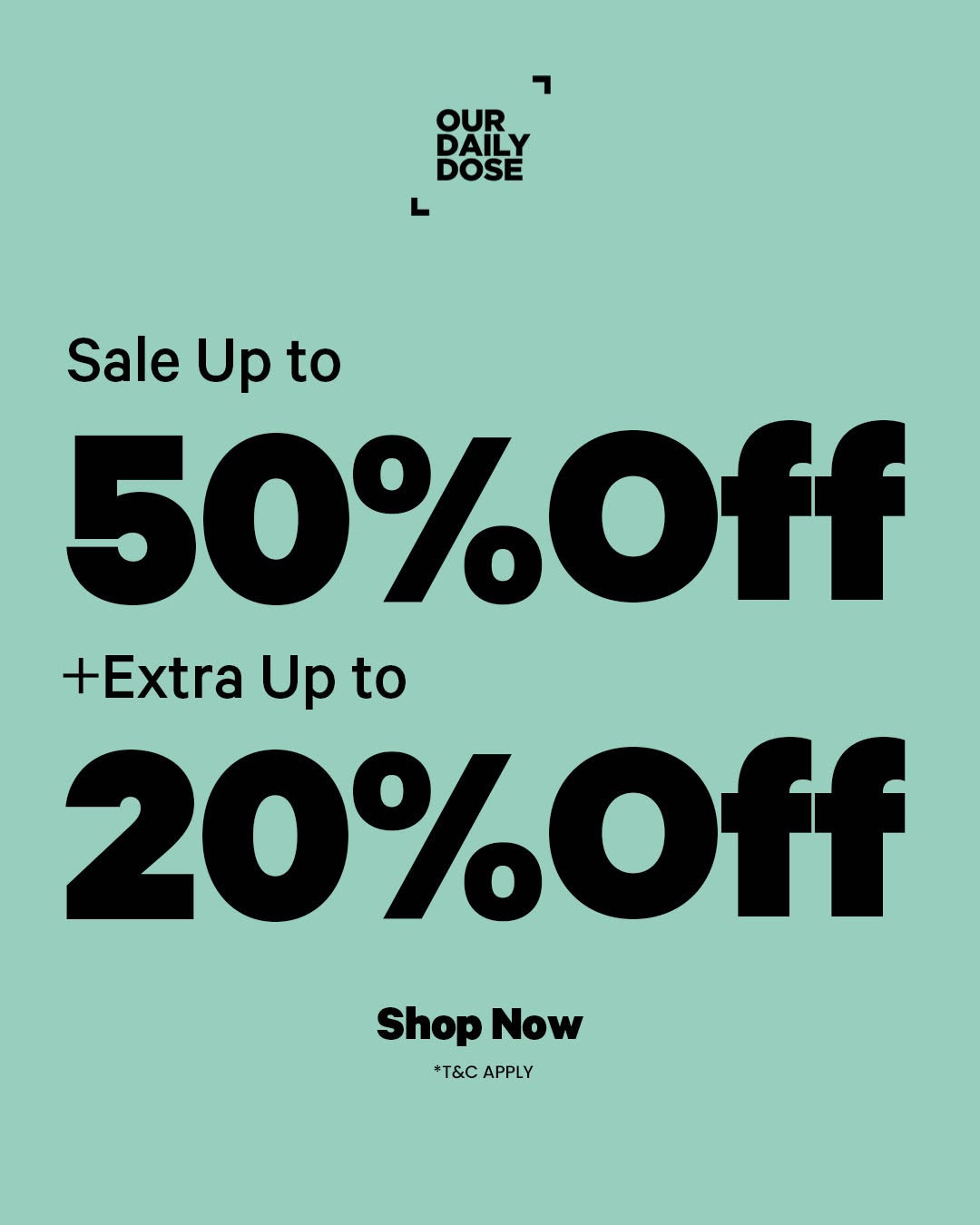 Promo Our Daily Dose Diskon 50% + 20% - Image 2