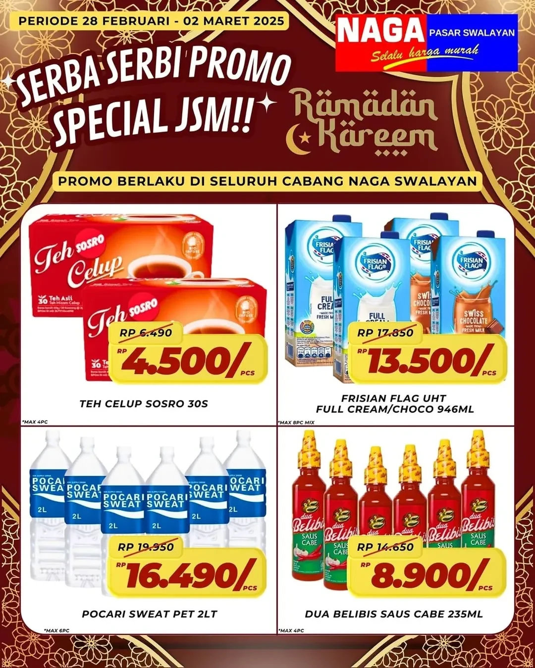Promo Naga Swalayan  JSM Periode 28 Februari - 2 Maret 2025 - Image 2