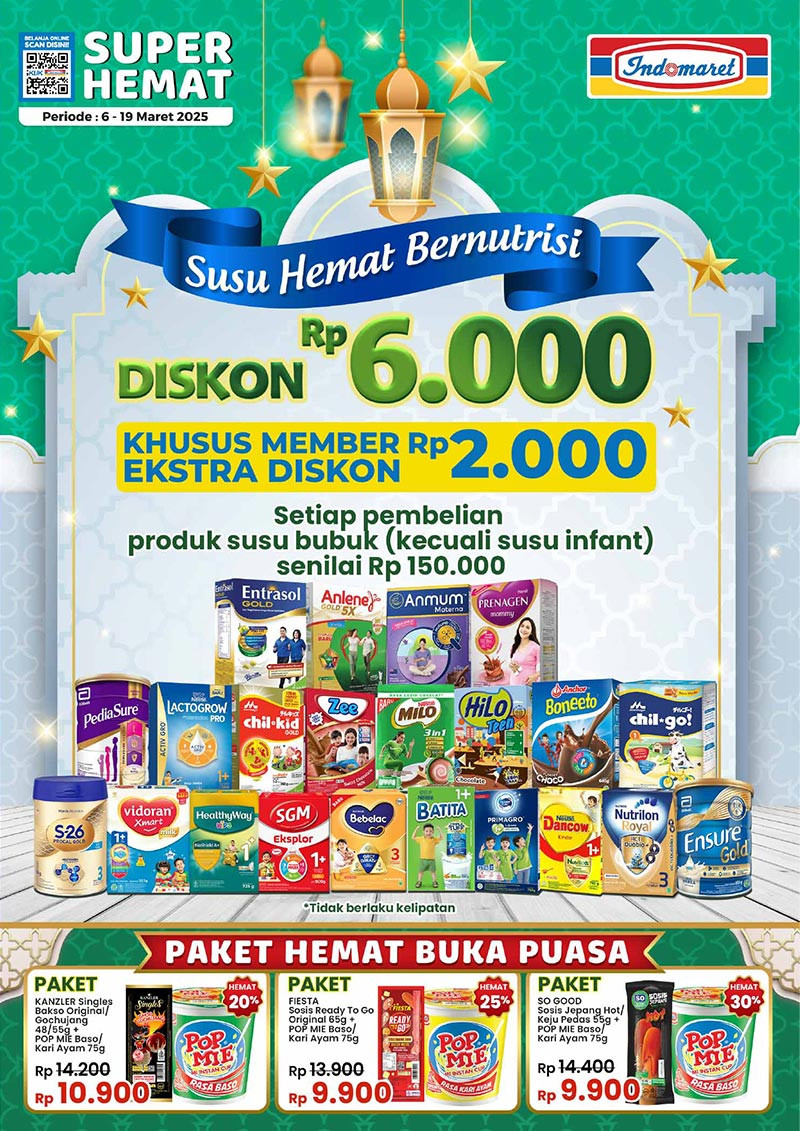 Promo Indomaret Super Hemat Periode 6 - 19 Maret 2025 - Image 2