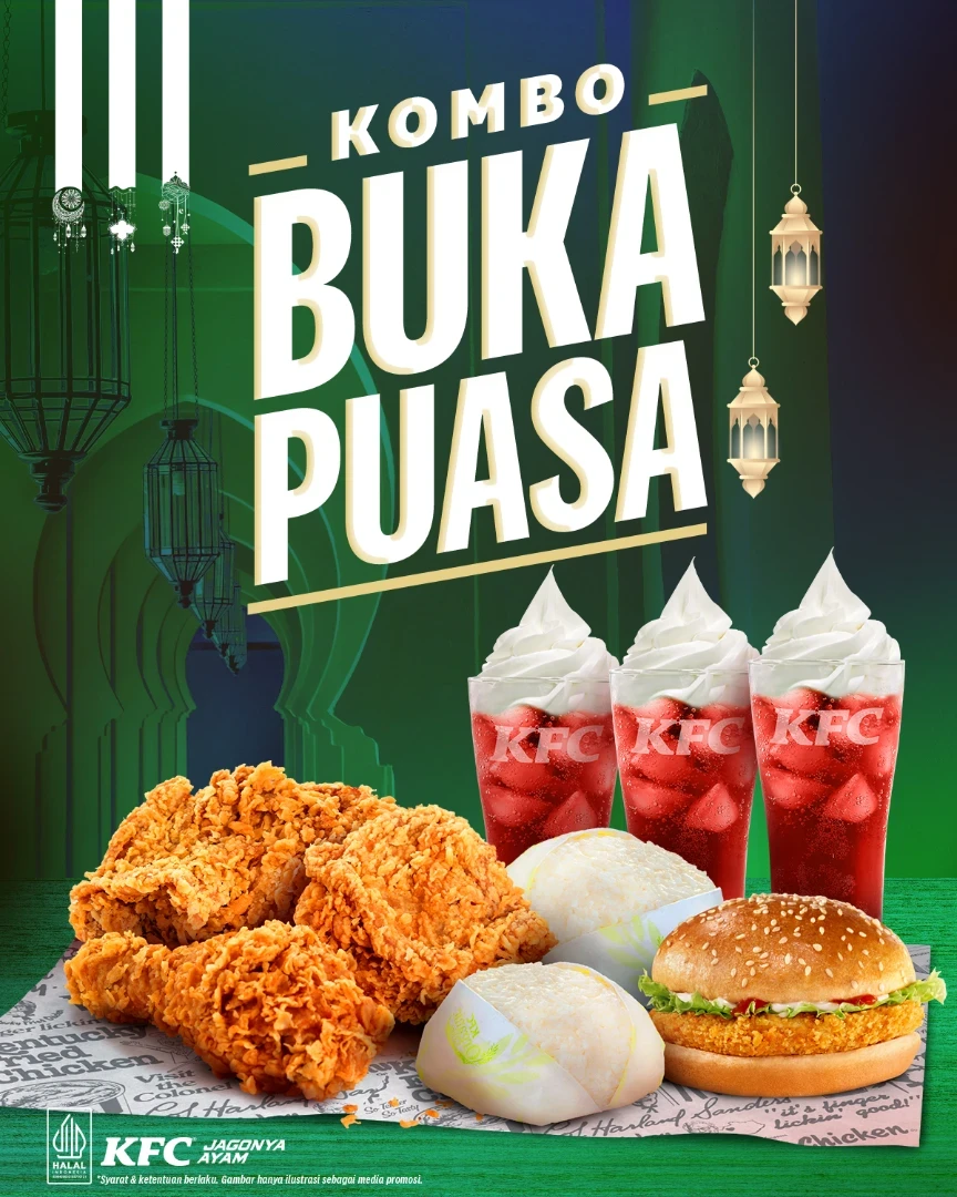 Promo KFC Kombo Buka Puasa Hanya Rp 90 Ribuan - Image 1