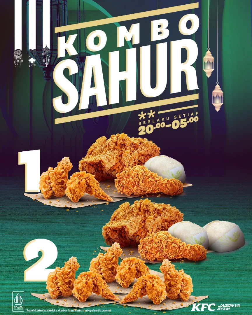 Promo KFC Kombo Sahur Mulai Dari Rp 42 Ribuan - Image 1