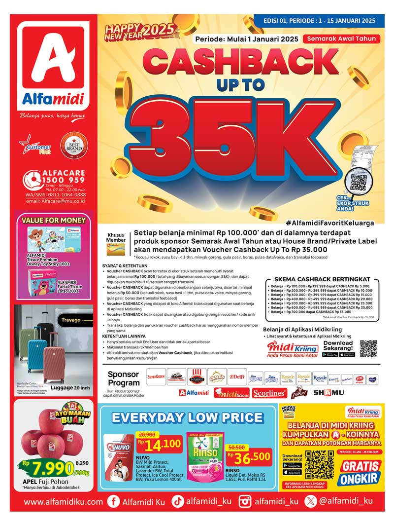 Promo Katalog Alfamidi Periode 1 - 15 Januari 2025 - Image 2