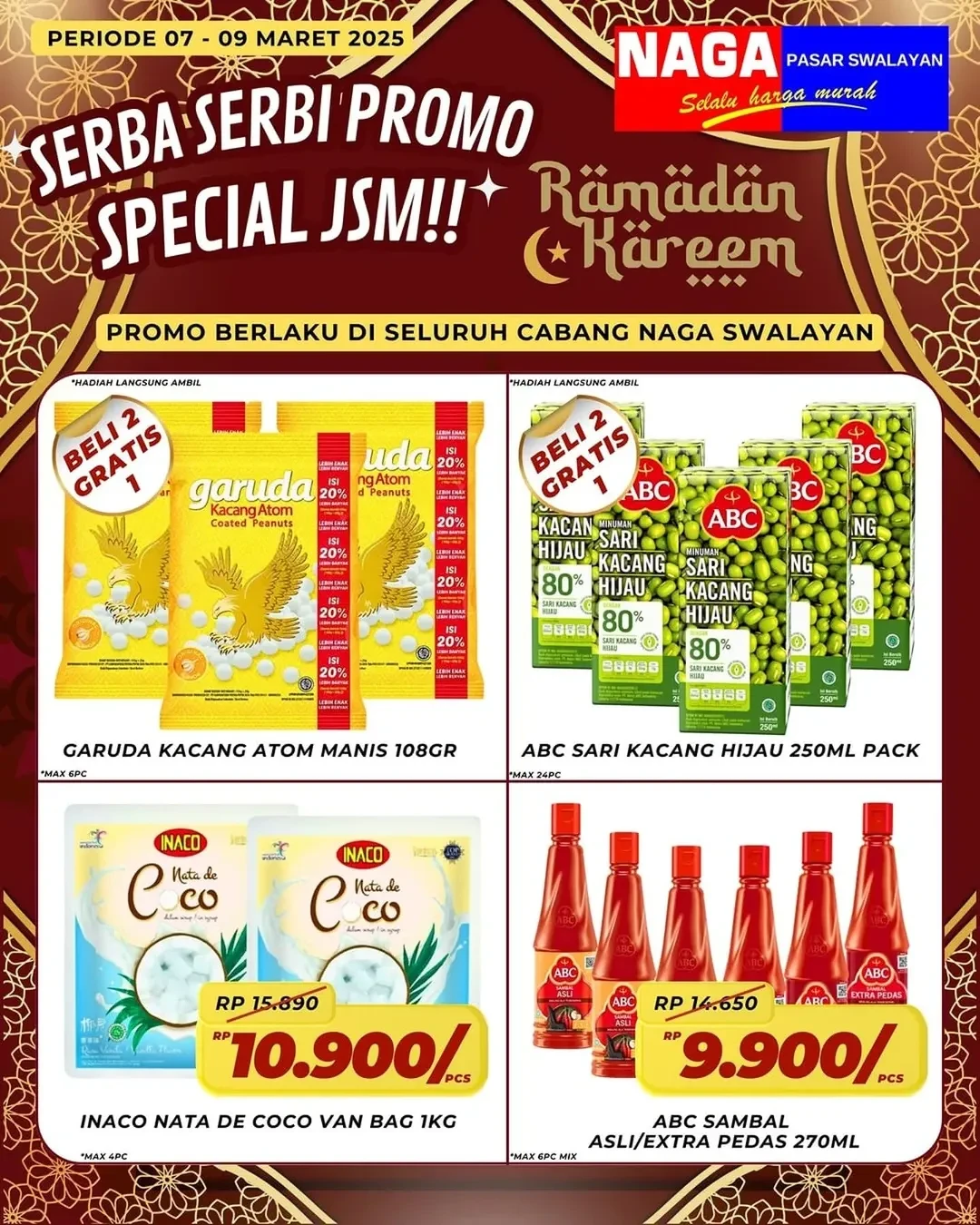 Promo Naga Swalayan JSM Periode 7 - 9 Maret 2025 - Image 2