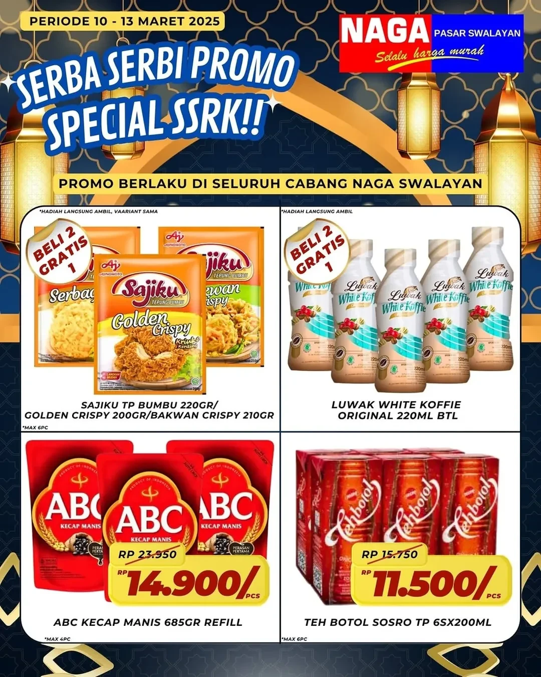 Promo Naga Swalayan SSRK Periode 10 - 13 Maret 2025 - Image 2