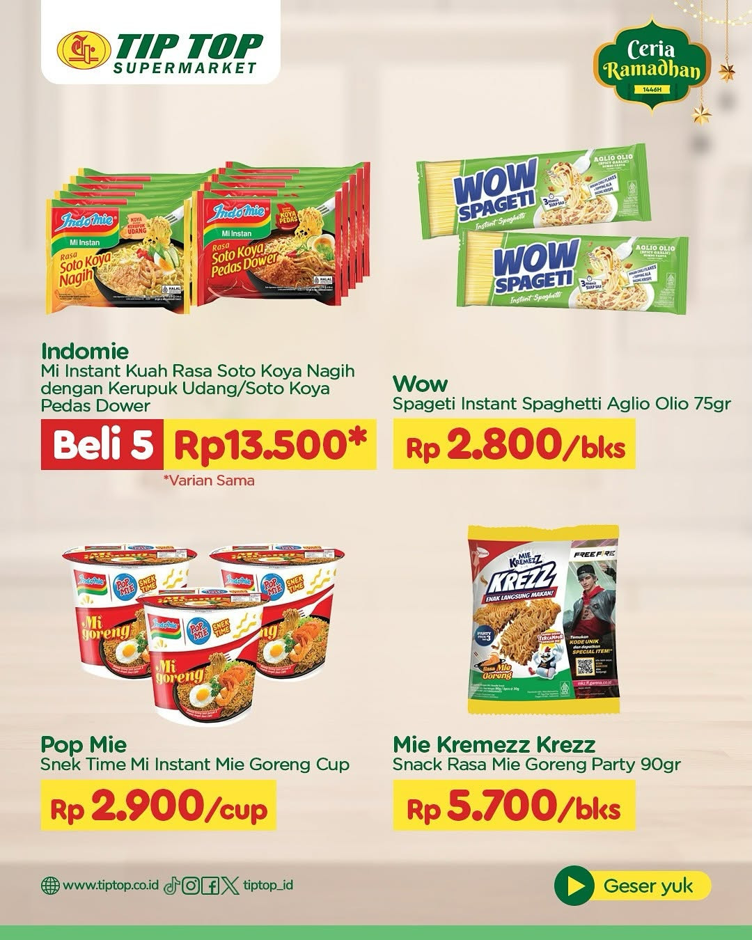 Promo Tip Top Ceria Ramadhan 16 - 31 Maret 2025 - Image 5