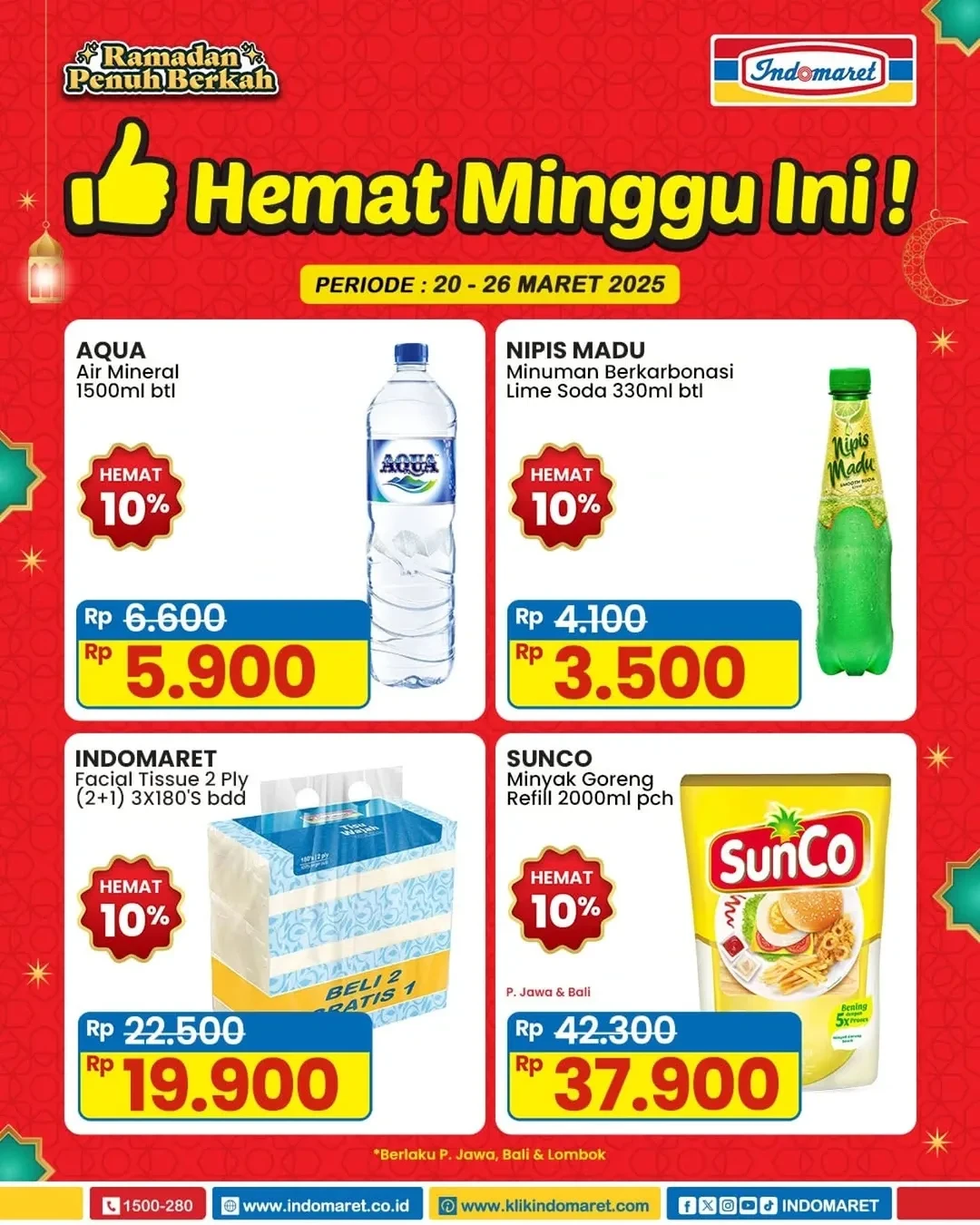 Promo Indomaret Hemat Minggu Ini Periode 20 - 26 Maret 2025 - Image 1