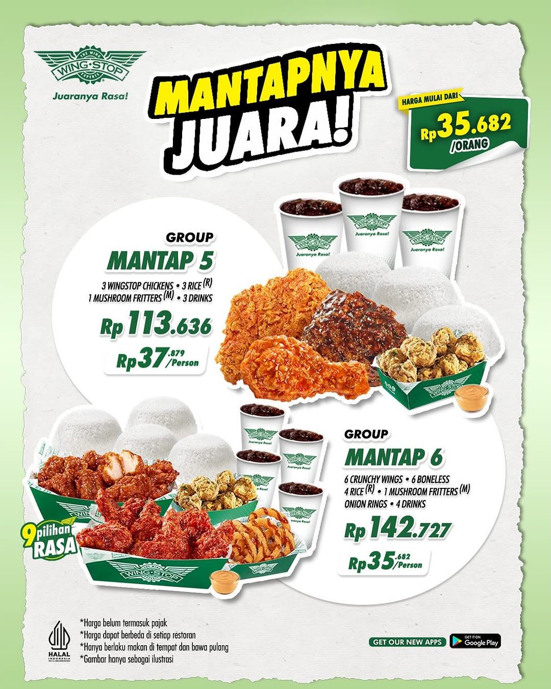Promo Wingstop Mantapnya Juara Mulai Dari Rp 37 Ribuan - Image 4
