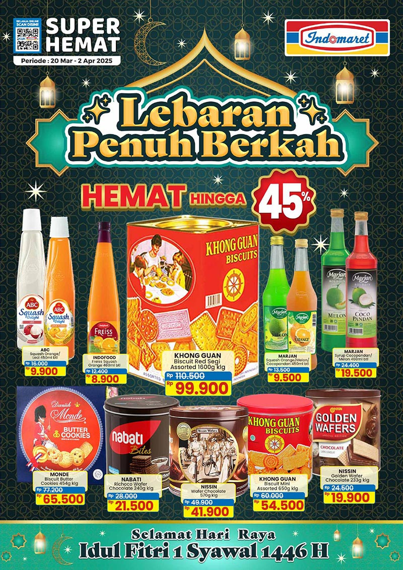 Promo Indomaret Super Hemat Periode 20 Maret - 2 April 2025 - Image 1