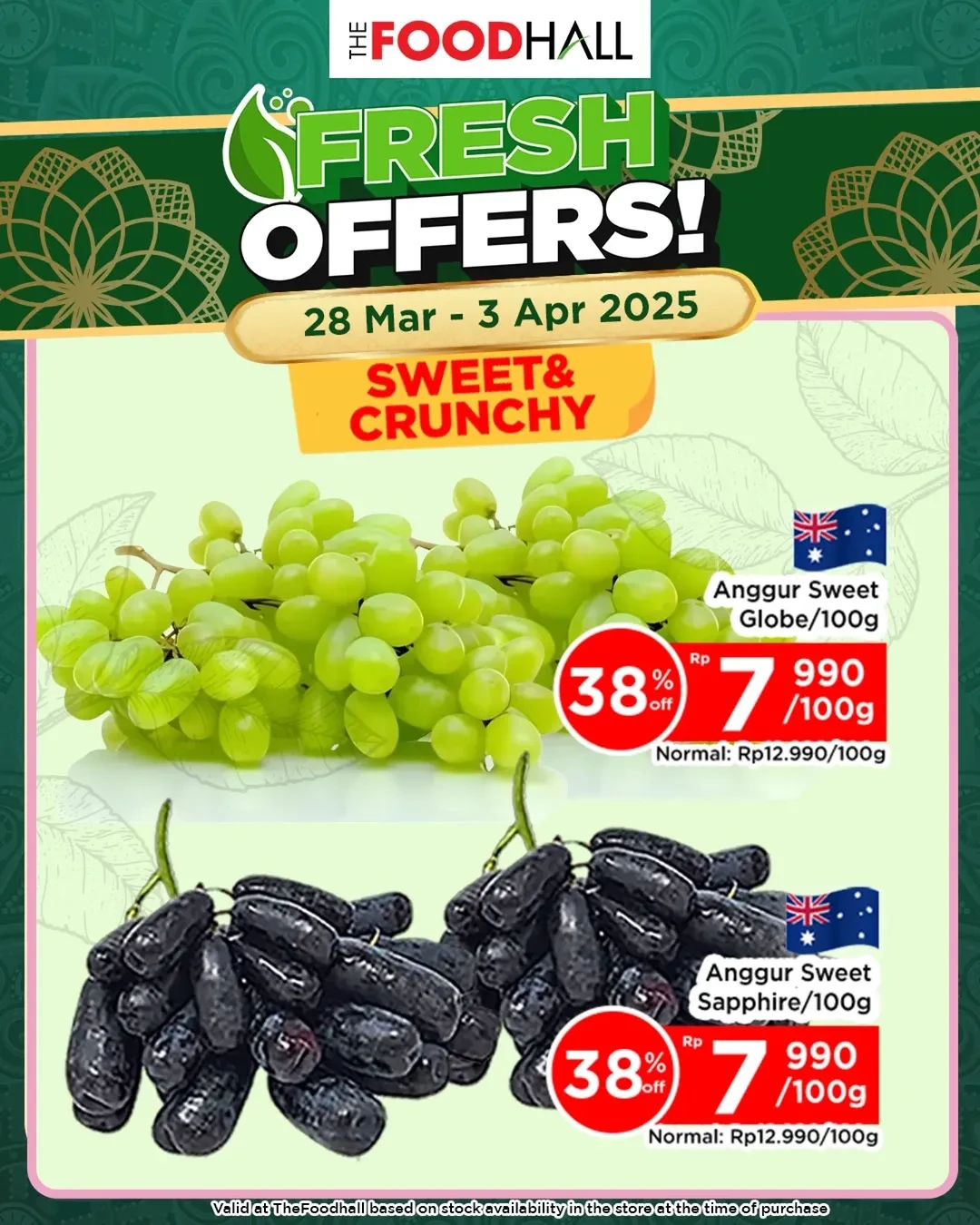 Promo The Foodhall Fresh Deals 28 Maret - 3 April 2025 - Image 7