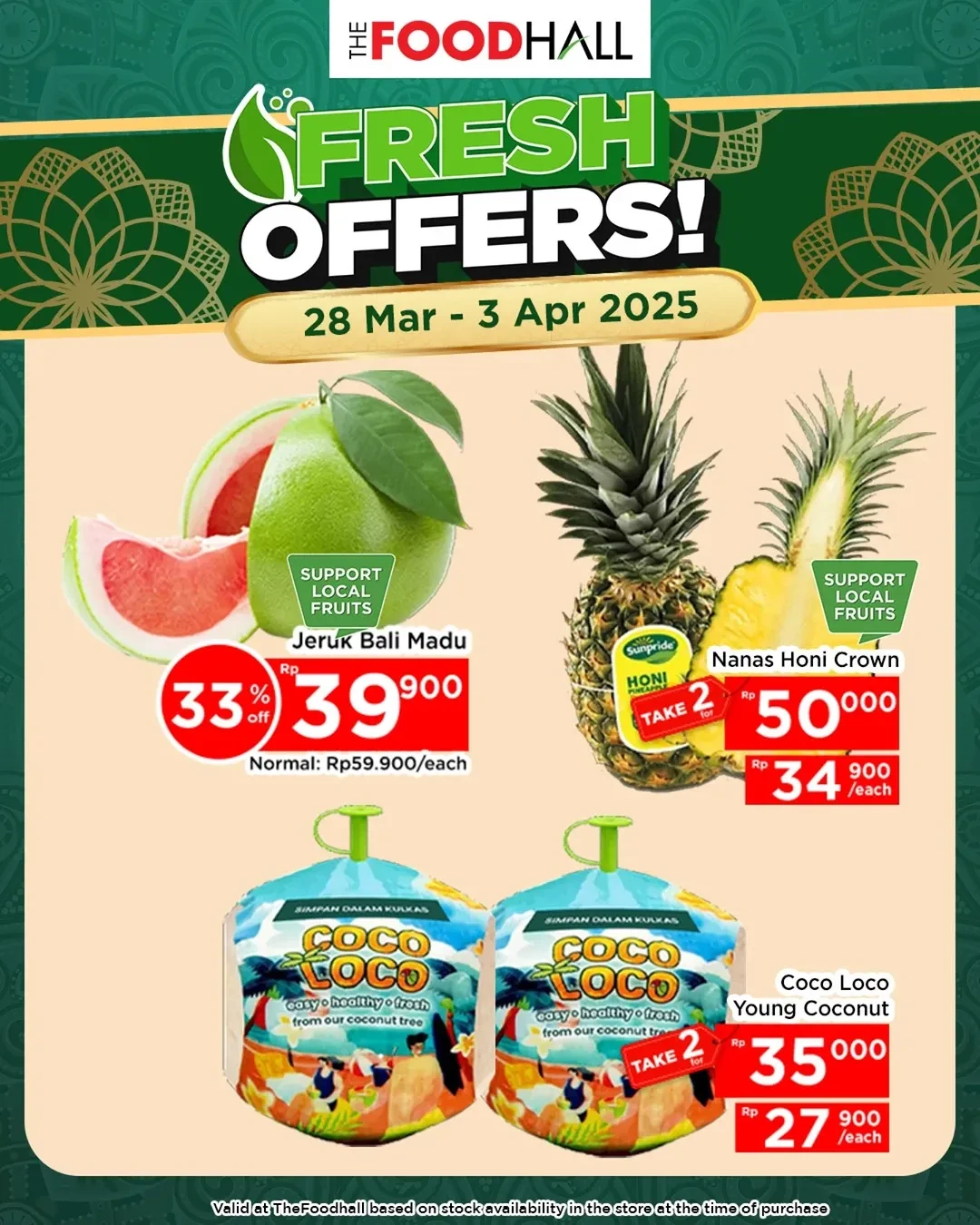 Promo The Foodhall Fresh Deals 28 Maret - 3 April 2025 - Image 8