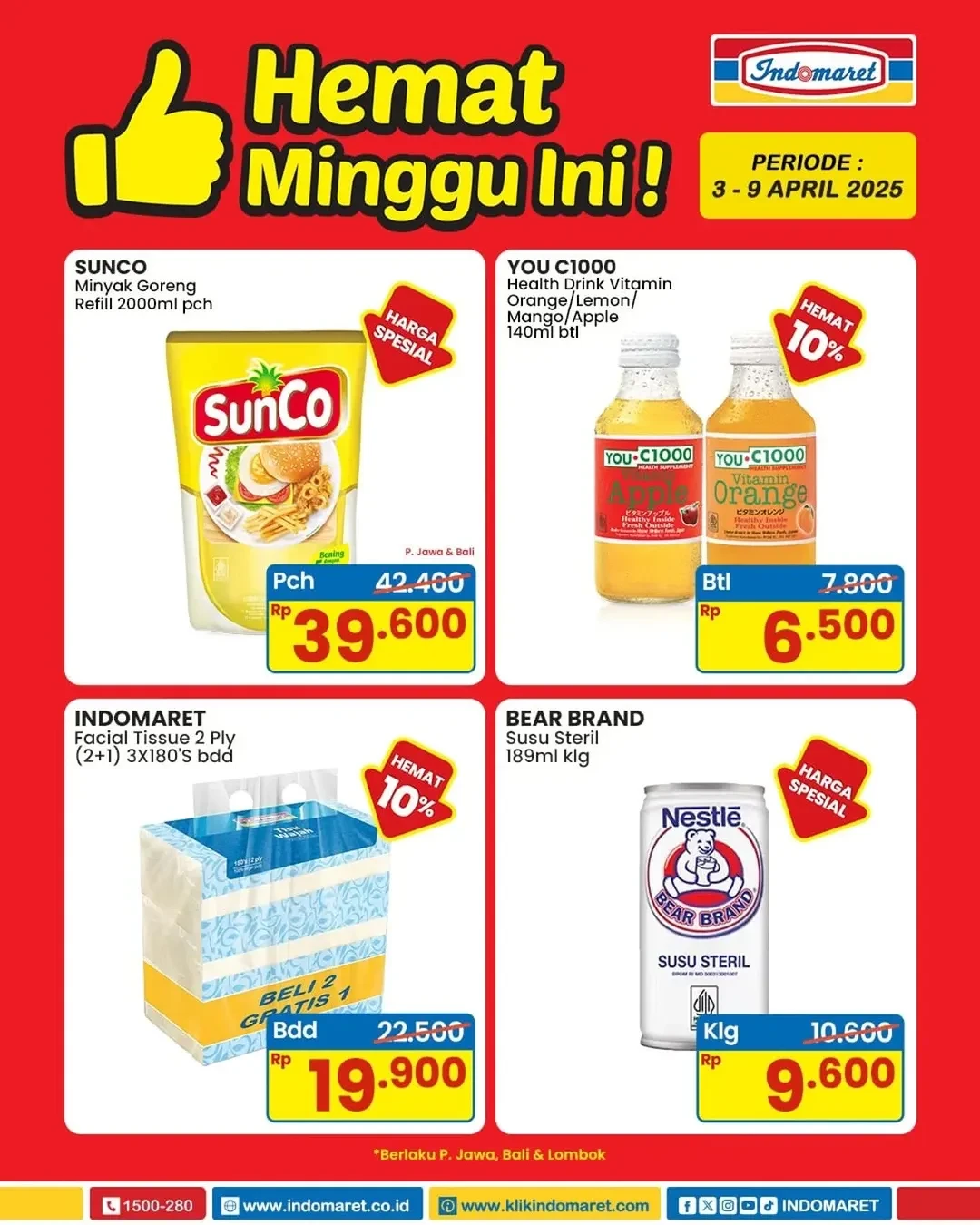 Promo Indomaret Hemat Minggu Ini Periode 3 - 9 April 2025 - Image 1