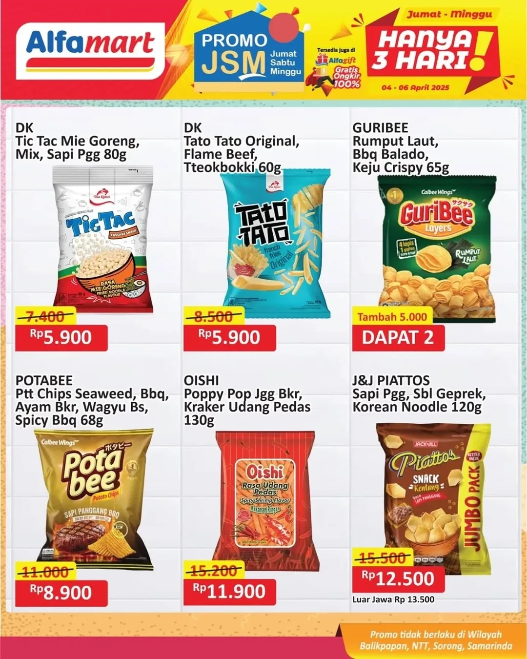 Promo Alfamart JSM Weekend Periode 4 - 6 April 2025 - Image 2