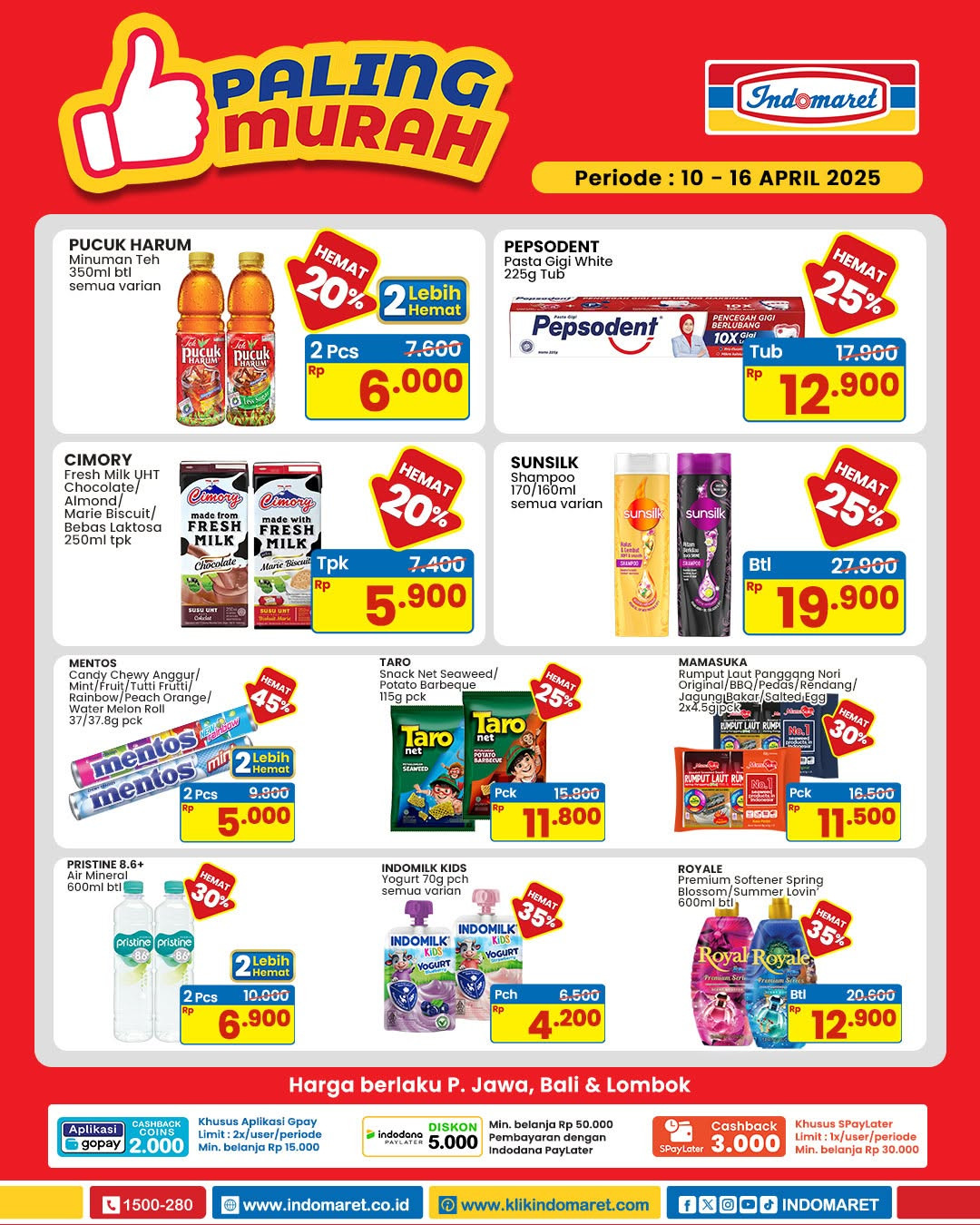Promo Indomaret Paling Murah 10 - 16 April 2025 - Image 1