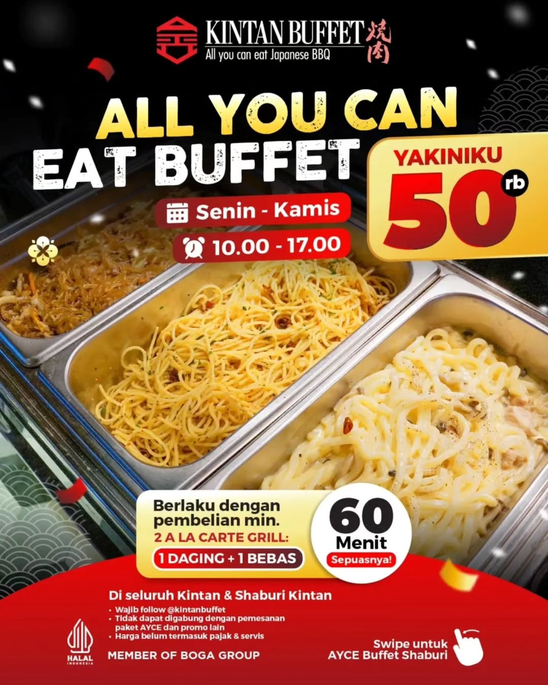 Promo Kintan Buffet & Shaburi AYCE Mulai Dari Rp 50 Ribuan - Image 2