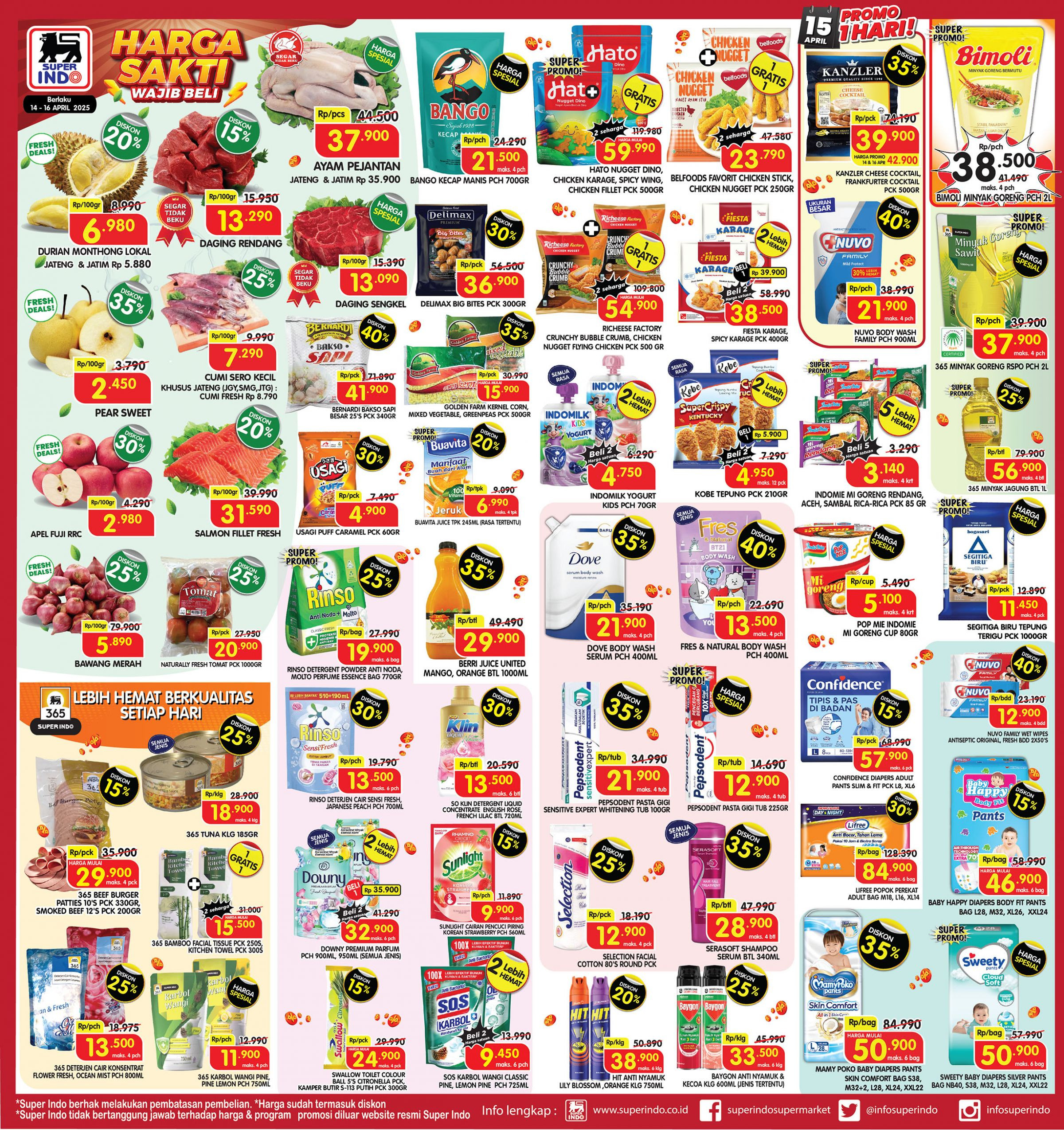 Promo Superindo Periode 14 - 17 April 2025 - Image 1