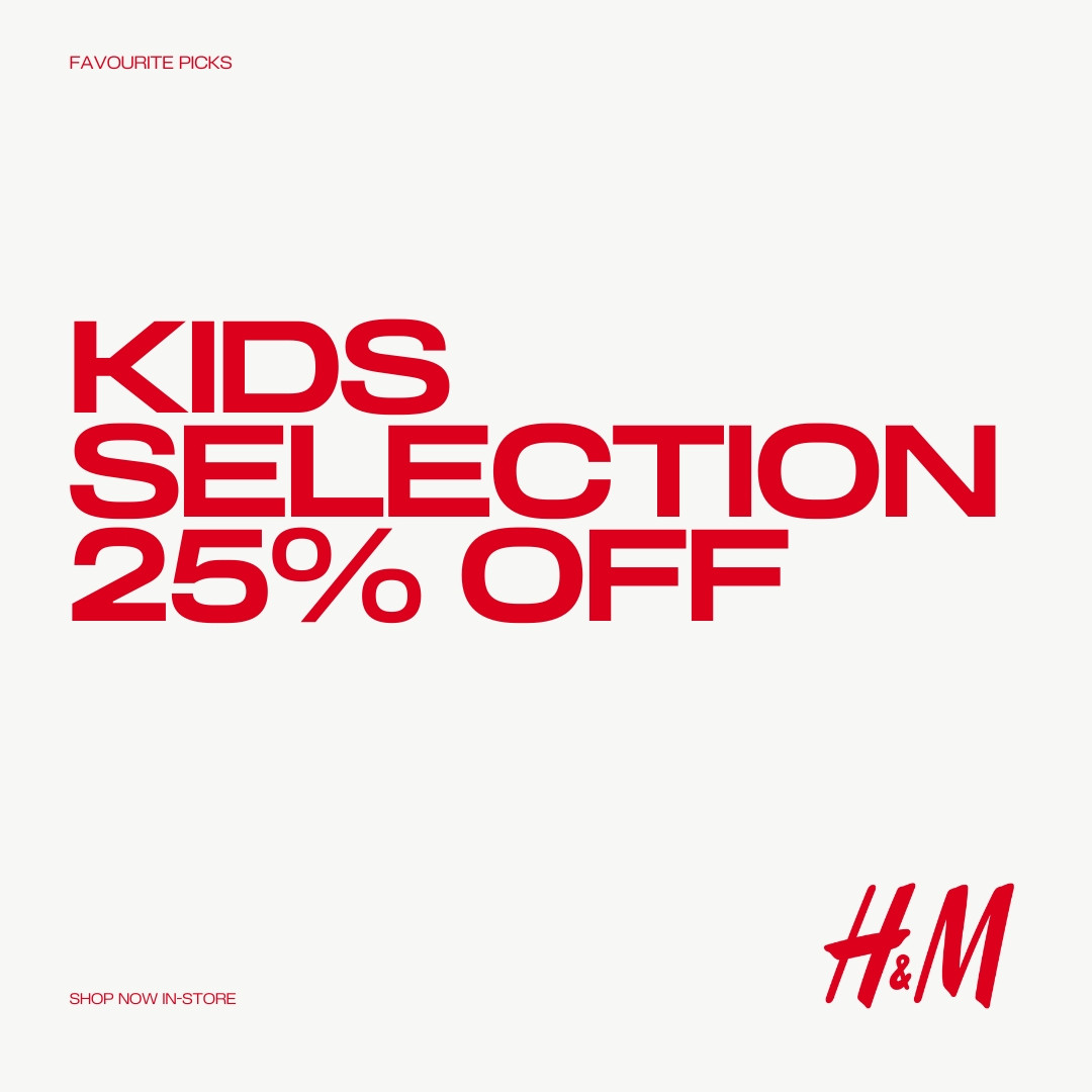 Promo H&M Diskon s/d 25% Untuk Kids Selection - Image 1