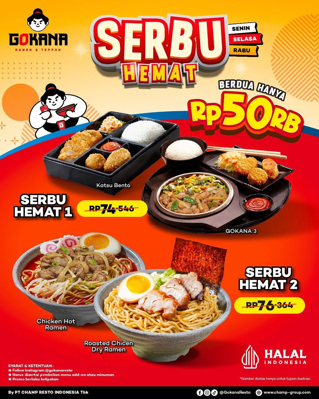 Promo Gokana Serbu Hemat Berdua Rp 50.000 - Image 2