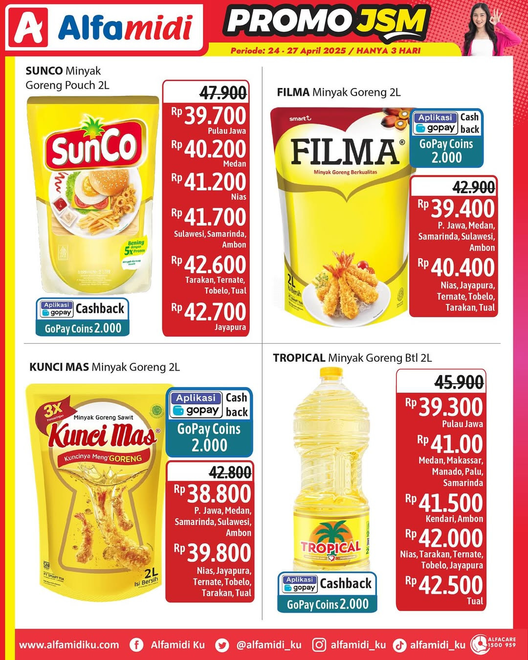 Promo Alfamidi JSM Periode 24 - 27 April 2025 - Image 1