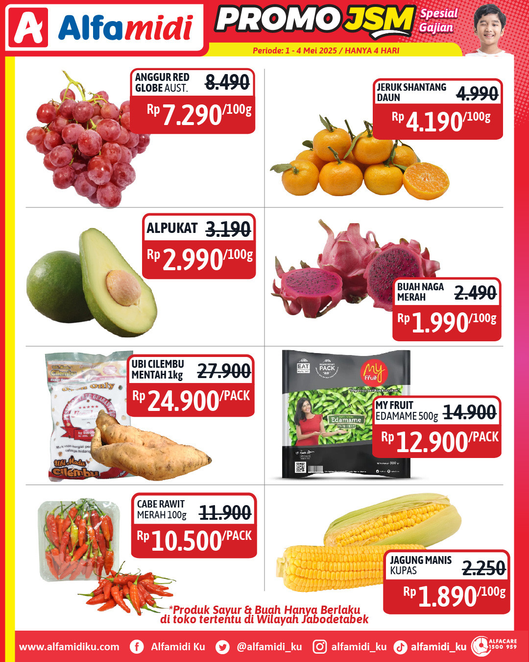 Promo Alfamidi JSM Periode 1 - 4 Mei 2025 - Image 1