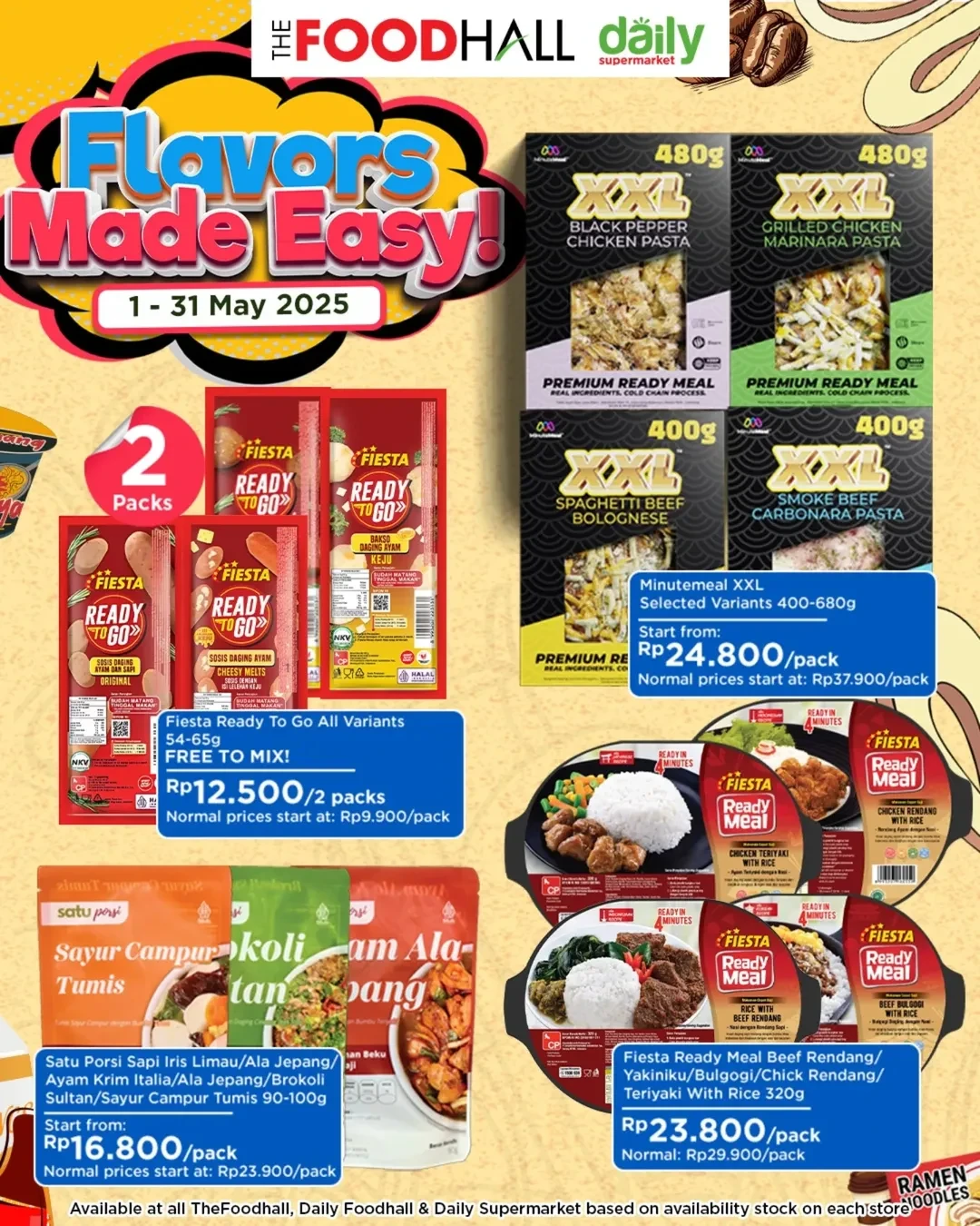 Promo The Foodhall Flavors Made Easy 1 - 31 May 2025 - Image 3