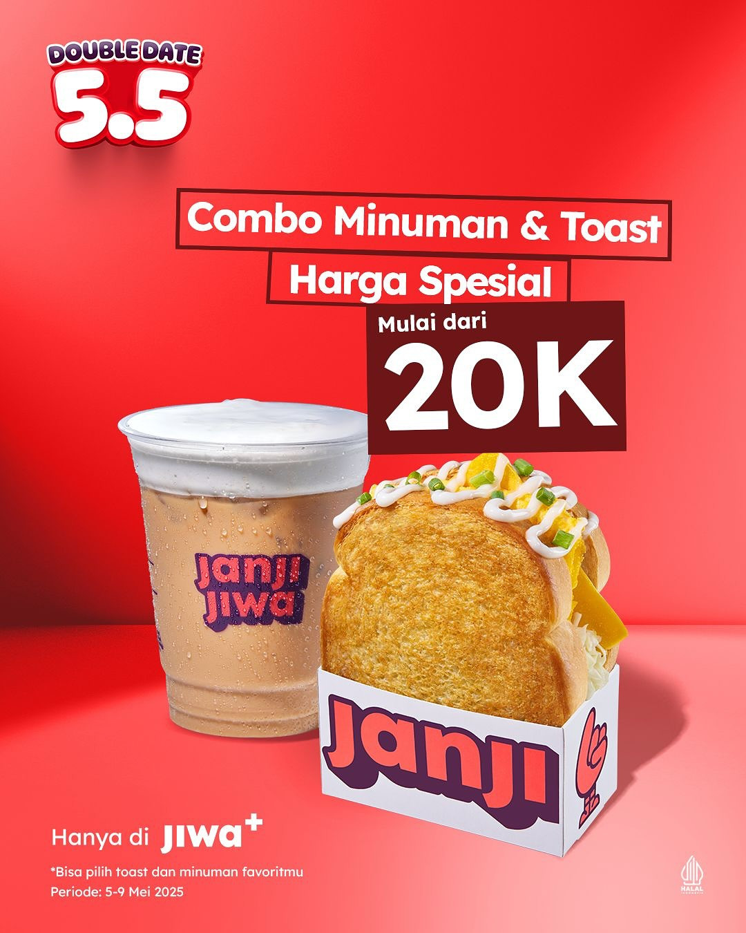 Promo Kopi Janji Jiwa Double Date 5.5 Mulai Dari Rp 10.000 - Image 3