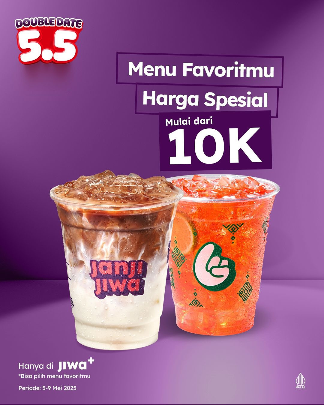 Promo Kopi Janji Jiwa Double Date 5.5 Mulai Dari Rp 10.000 - Image 2