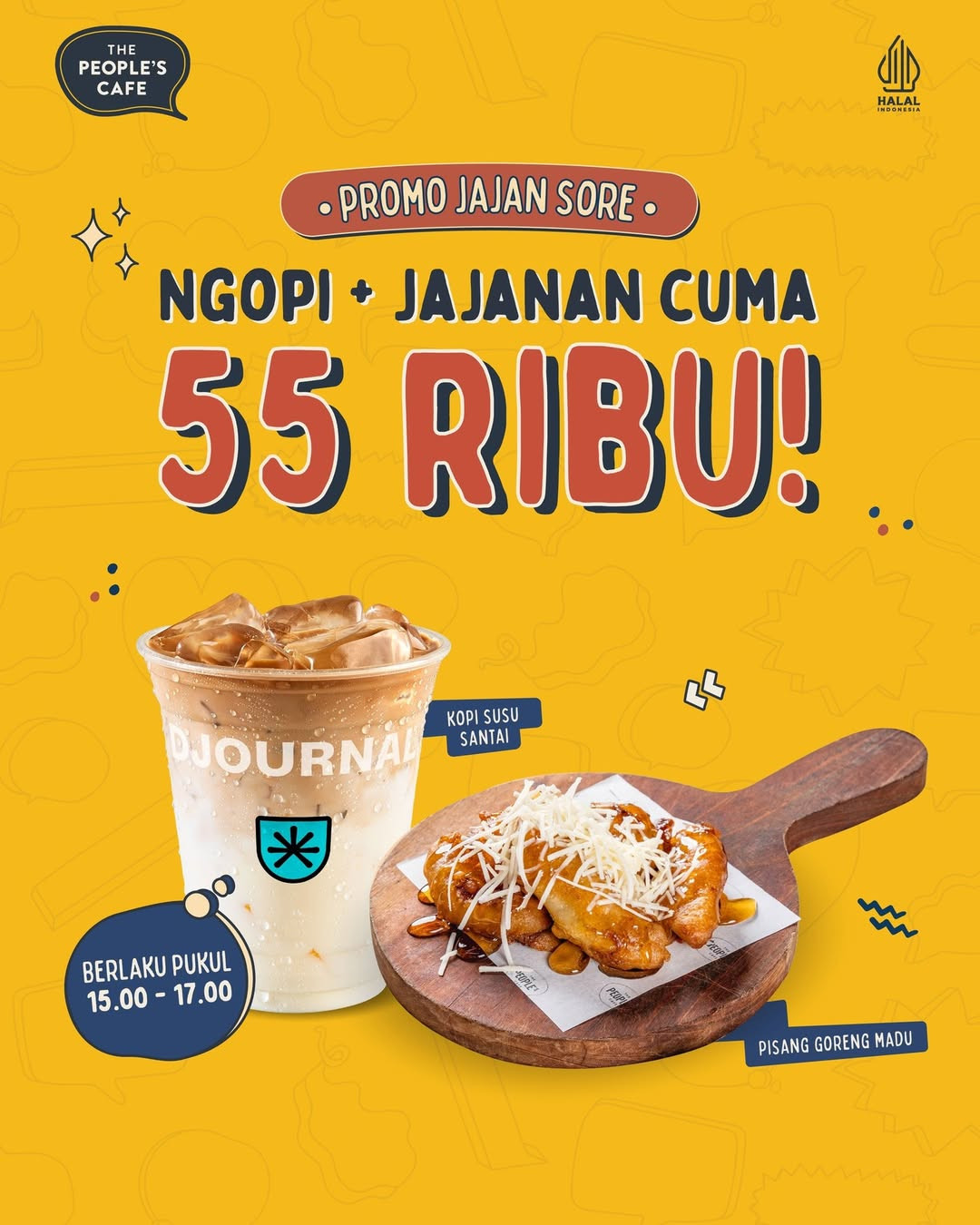 Promo People's Cafe Sarapan Komplit + Jajan Sore Rp 55.000 - Image 2