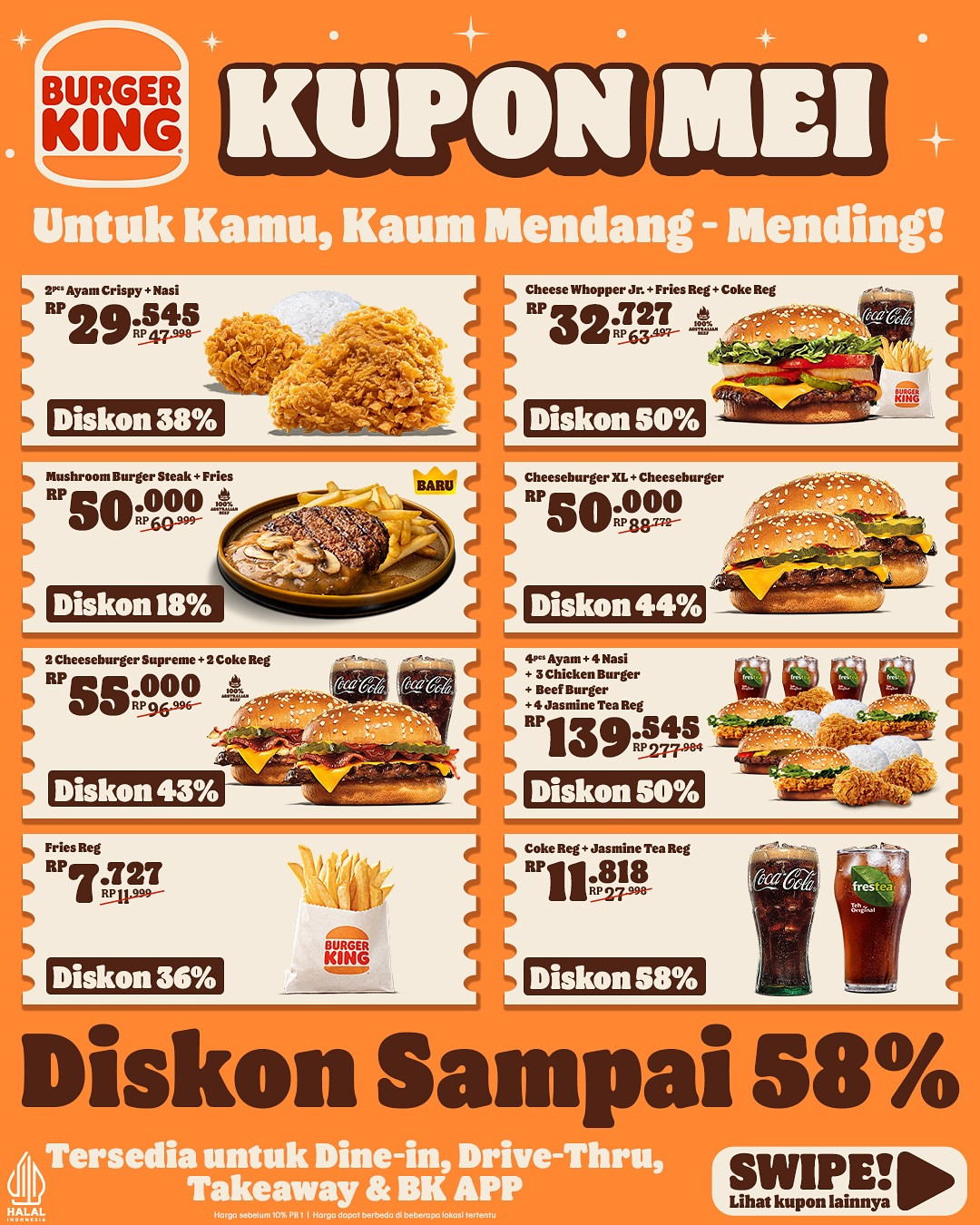 Kupon Burger King Mei 2025 - Image 2