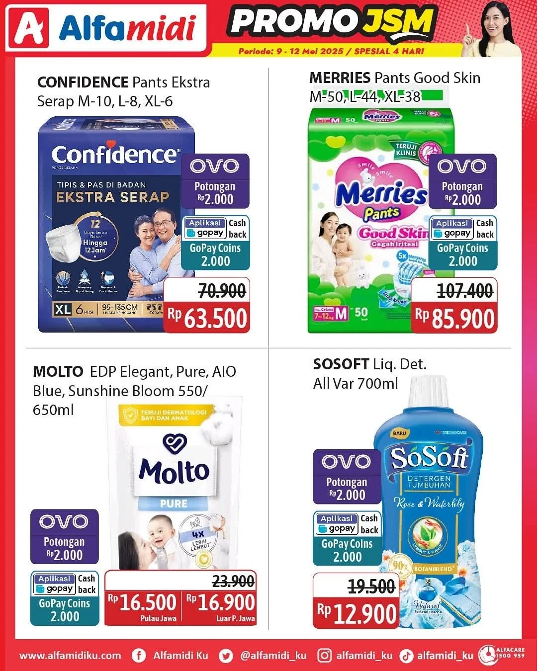 Promo Alfamidi JSM Periode 9 - 12 Mei 2025 - Image 1