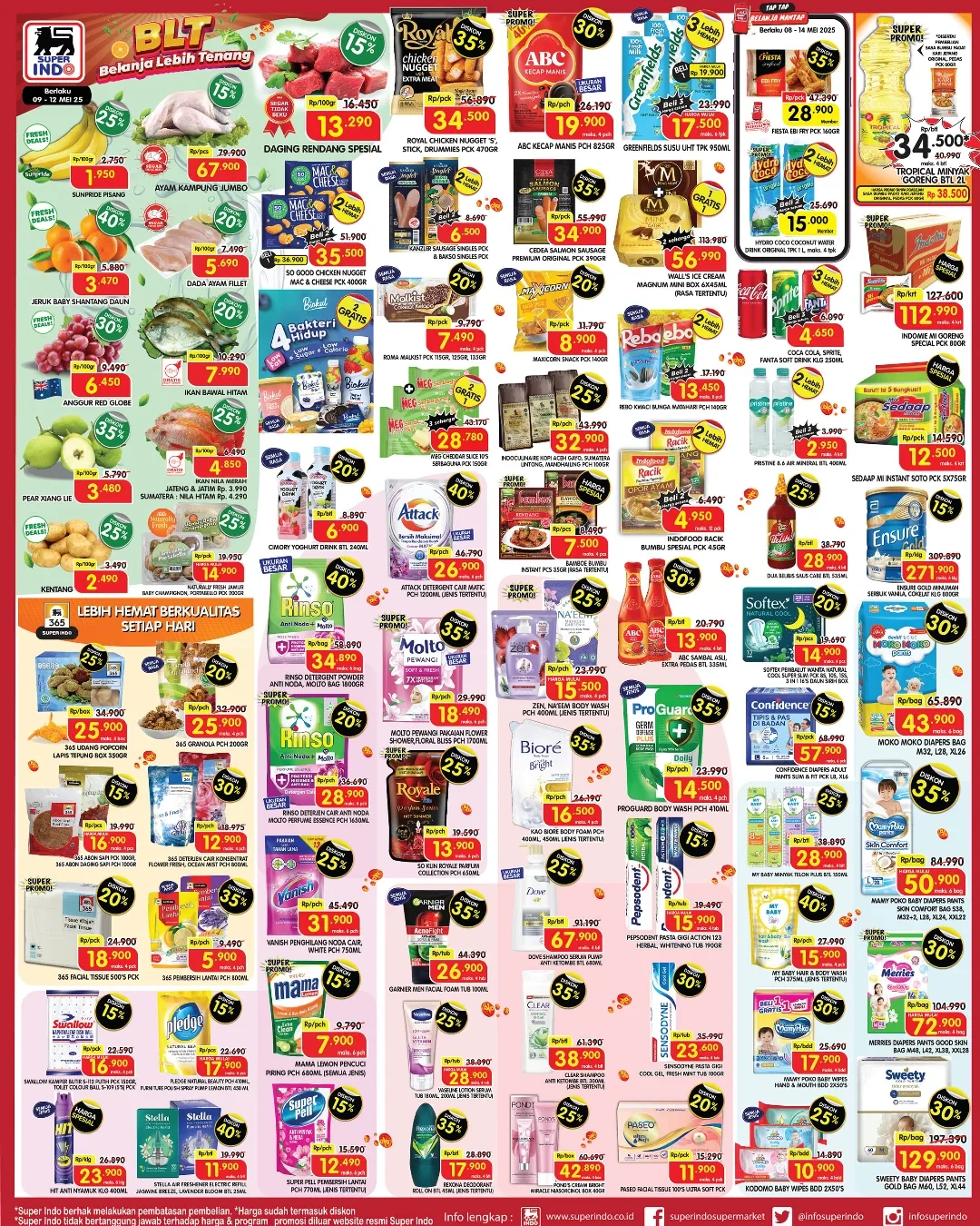 Promo Superindo JSM Periode 9 - 12 Mei 2025 - Image 1