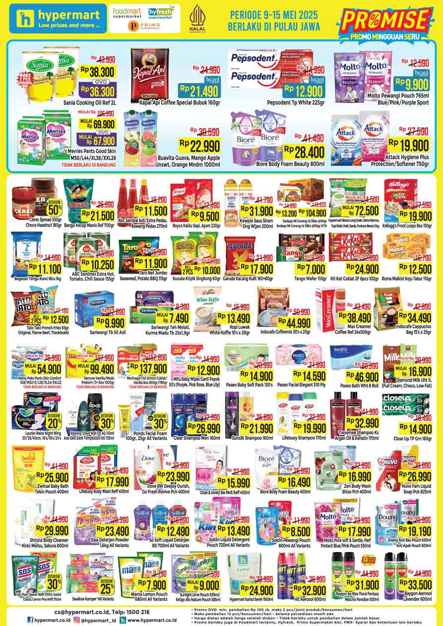 Hypermart Promo Mingguan Seru Periode 9 - 15 Mei 2025 - Image 2